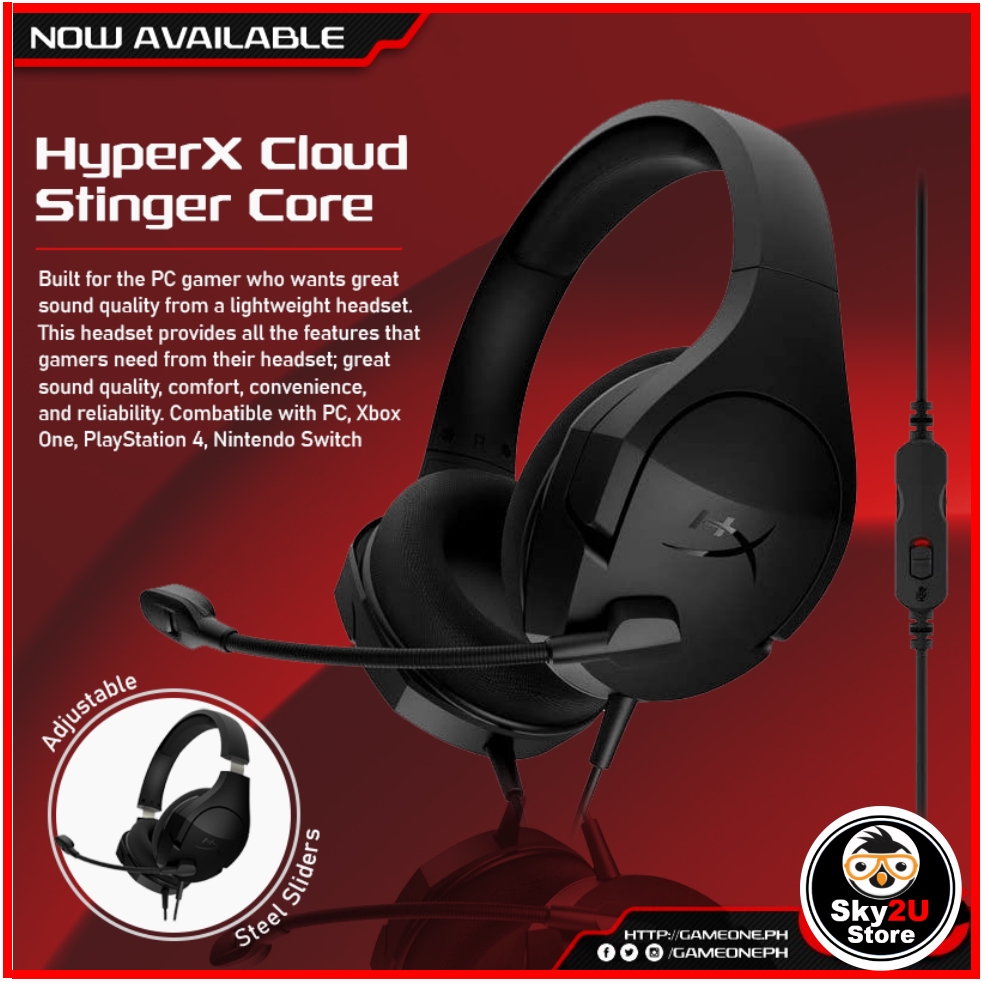 kingston hyperx cloud stinger core gaming