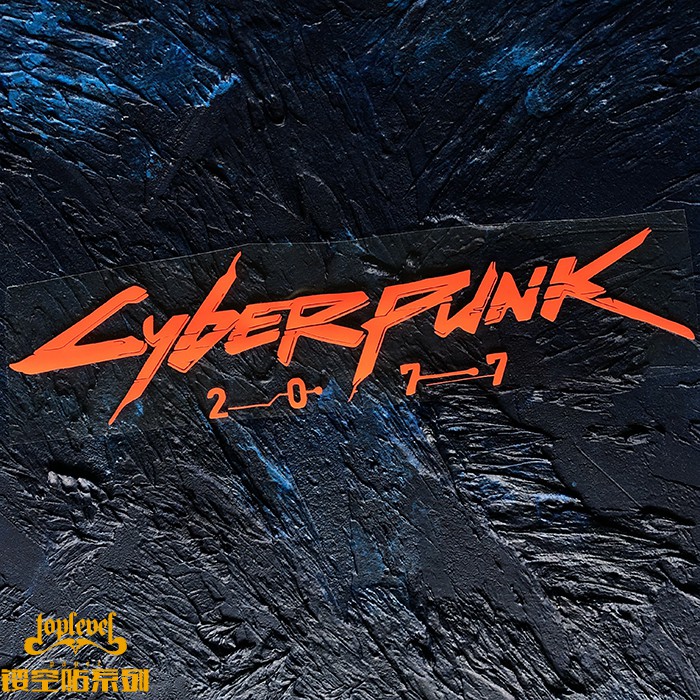 Tlp Hollow Car Sticker Cyberpunk 2077 Logo Logoe3cyberpunk Waterproof And Seamless Fuel Shopee Singapore