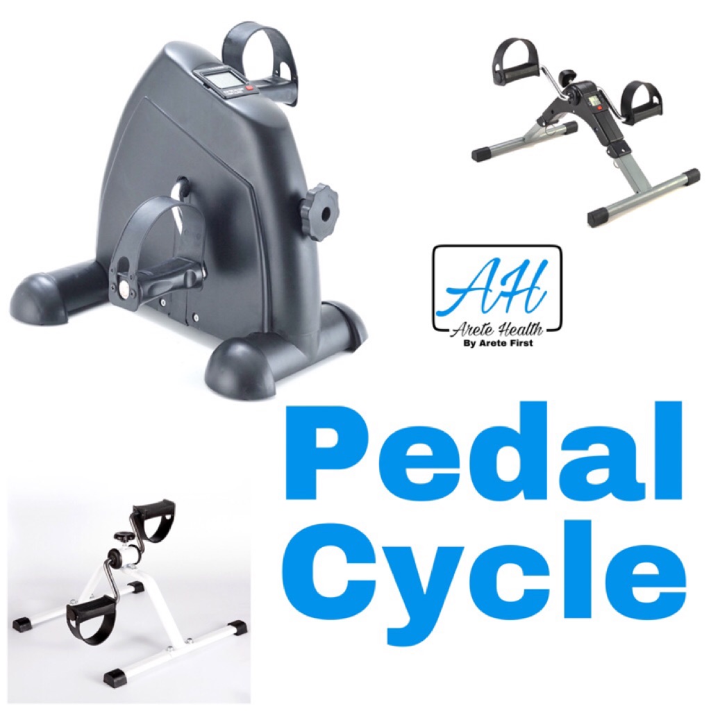 Mini Cycle Pedal Rehab Physiotherapy Digital Display Trainer Bike