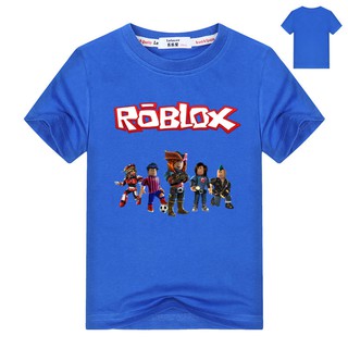 2019 Summer Boy Tee Roblox Graphic Tee Kids Clothing Video Game Boys Short Sleeve Tshirts Shopee Singapore - spiderman roblox venom shirts roblox