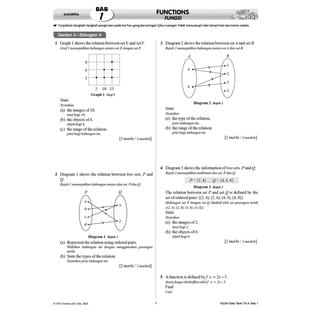 Matematik Tambahan Tingkatan 4 Gabrieltrf