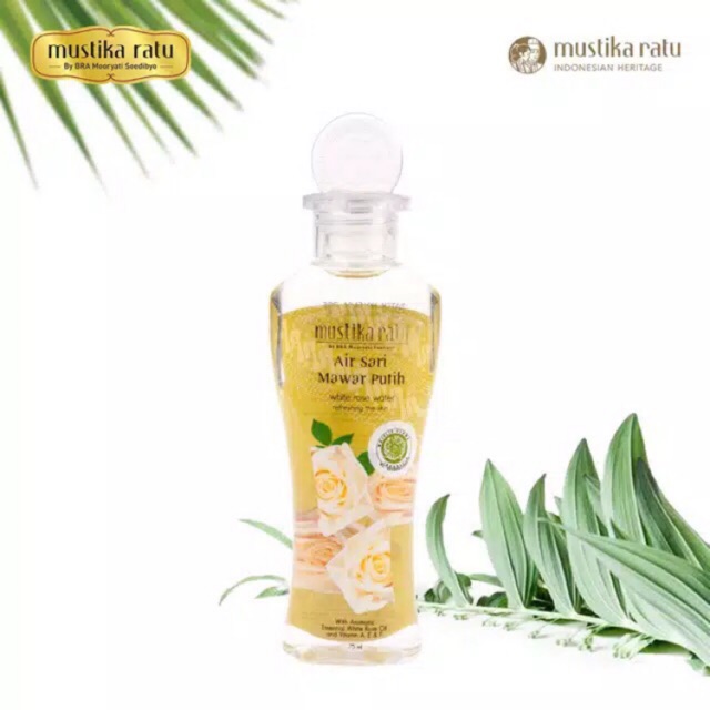 Mustika Ratu 150ml White Rose Water Shopee Singapore