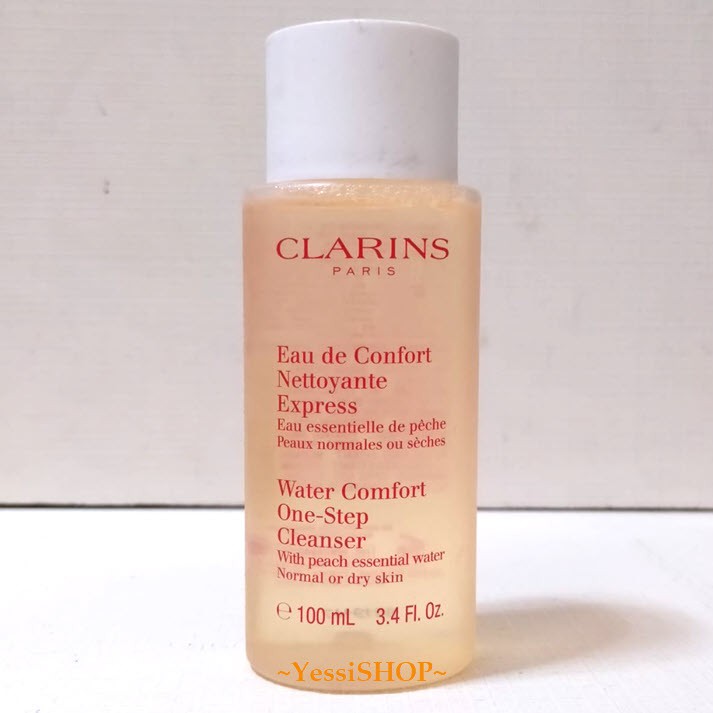 clarins peach one step cleanser