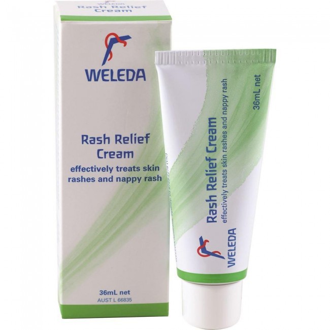 Weleda Rash Relief Cream for Skin Rashes 36ml Shopee Singapore