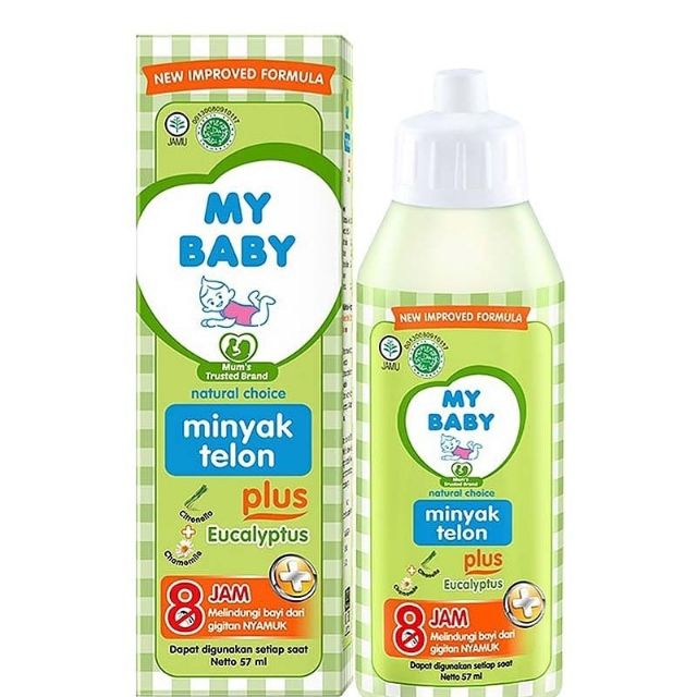 Minyak Telon Plus My Baby Mybaby Eucalyptus 57 85 145 Ml Shopee Singapore