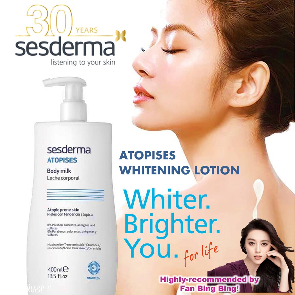 Sesderma ATOPISES Brightening & Whitening Body milk Body Lotion 400ml