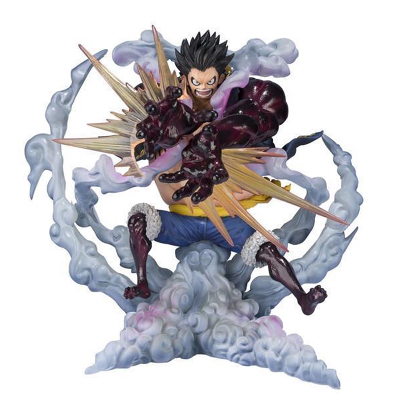 One Piece Anime Monkey D Luffy Gear 4 Leo Bazooka Ver Pvc Action Figure Figurines Collection Model Shopee Singapore - ao luffy roblox