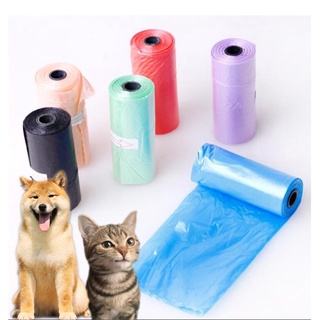 【Tokeblu】(5 Roll) Disposable Pet Garbage Bag Picking Up Poop Bags for Pet Cleaning Hygiene Products Biodegradable and environmentally friendly #0