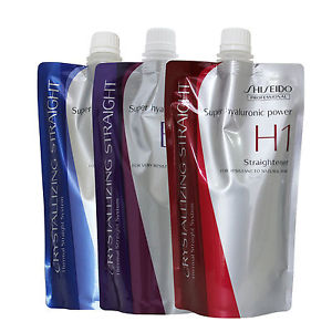 Shiseido Professional Crystallizing Straight Ex1 2 Hair Straightening Cream Shopee Singapore