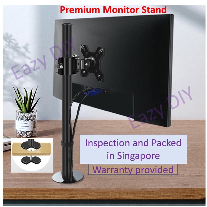 [SG Stock] 1427 inch Monitor Stand Grommet Type Shopee Singapore