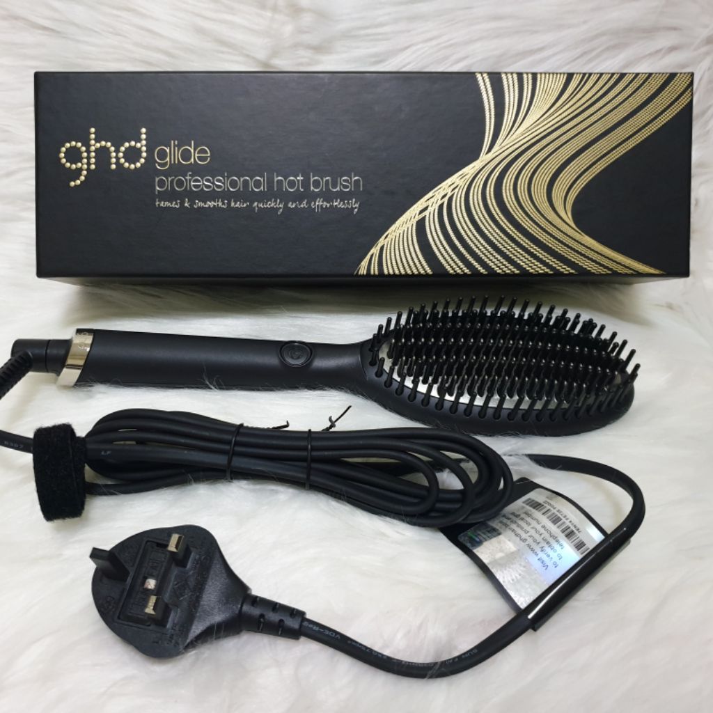 ghd glide hair straightening brush