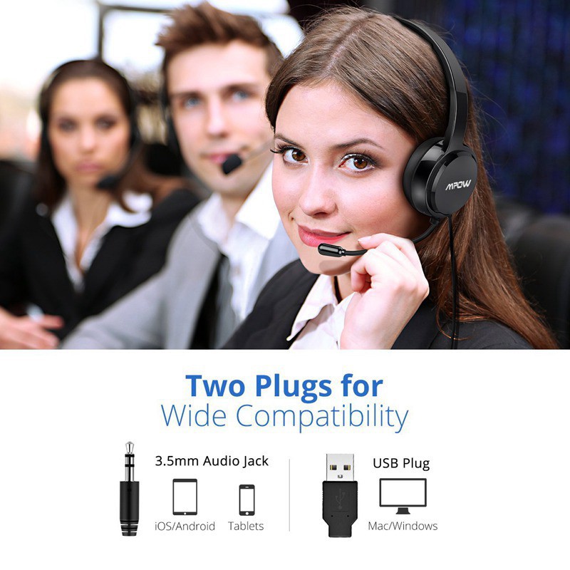 usb computer headset with mic