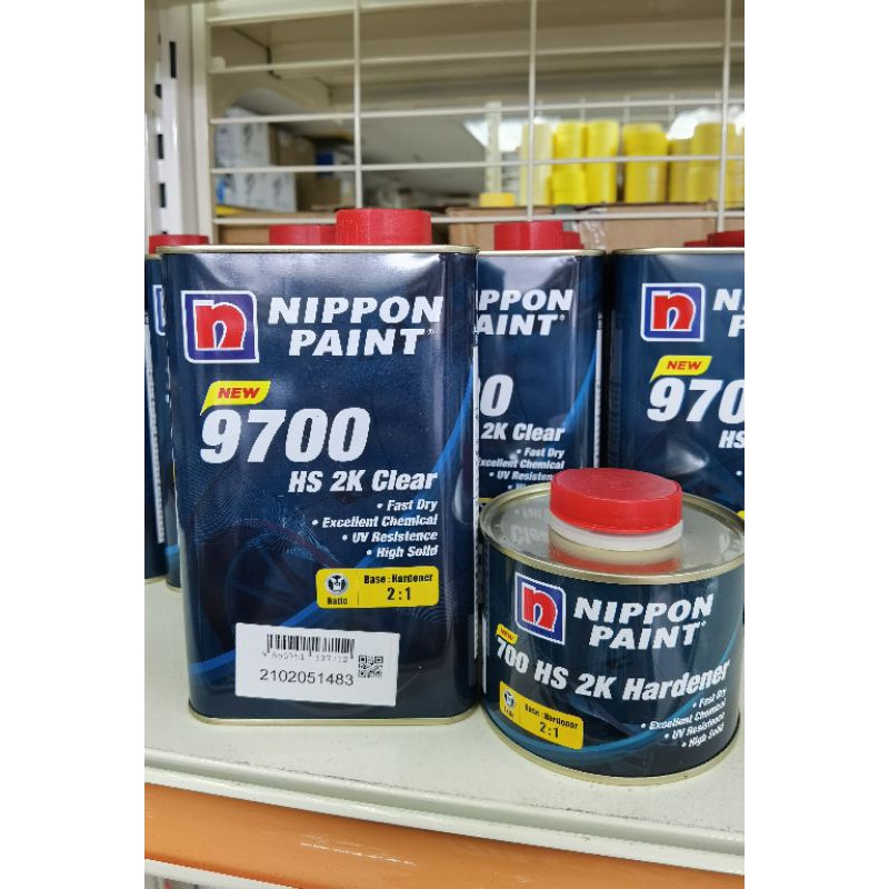 Nippon Paint 9700 2K High Solid Clear Shopee Singapore