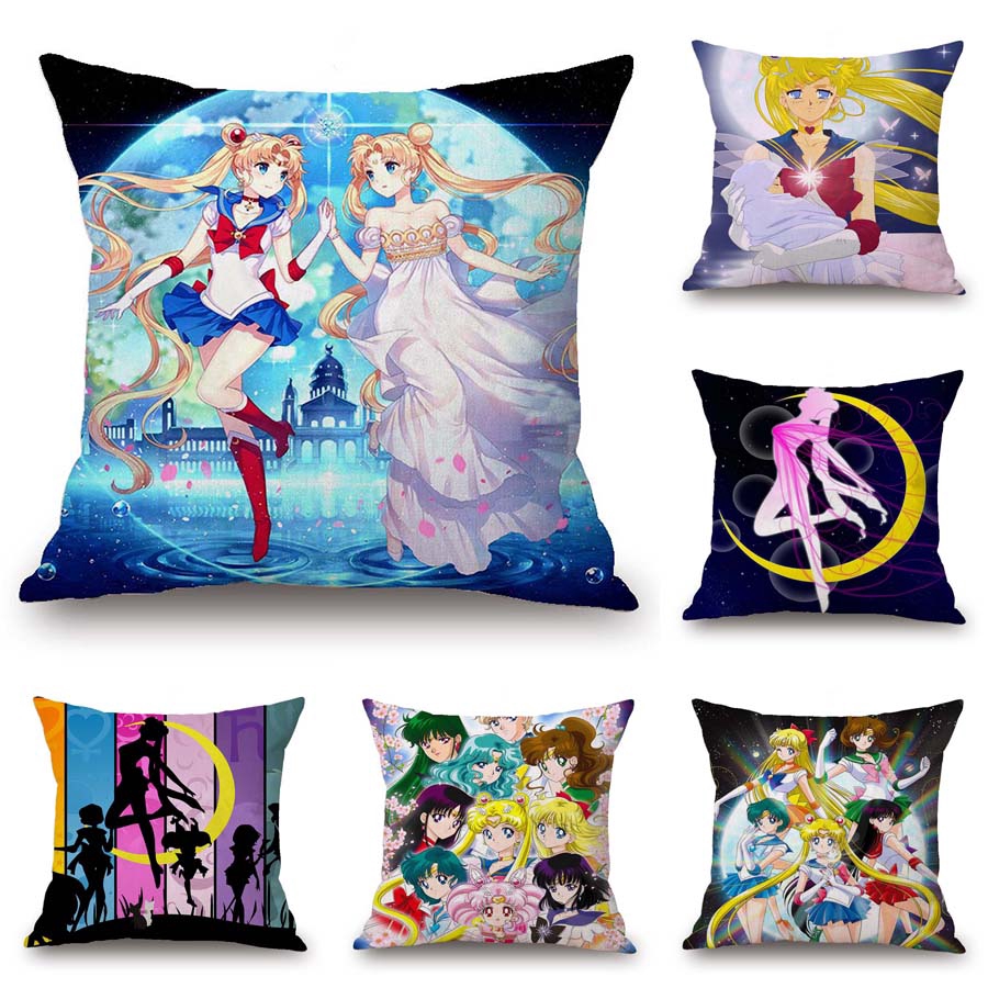 sailor moon pillow case