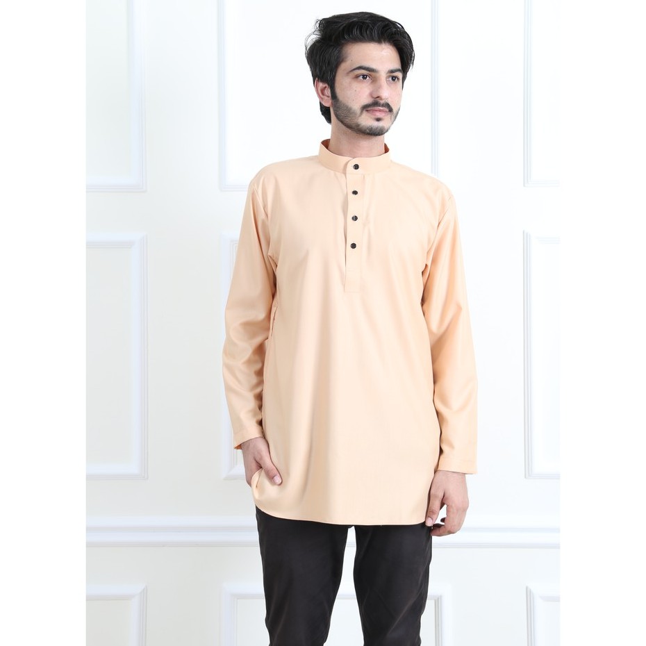 Kurta Lelaki Dewasa Tanpa Kolar Lasani Store