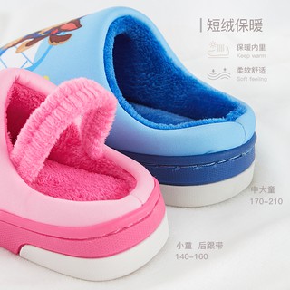 Paw Patrol Children's slippers Winter Half Pack Bedroom Slippers Kids Shoes Plush Half Slipper Soft Shoes Indoor Slippers home #3