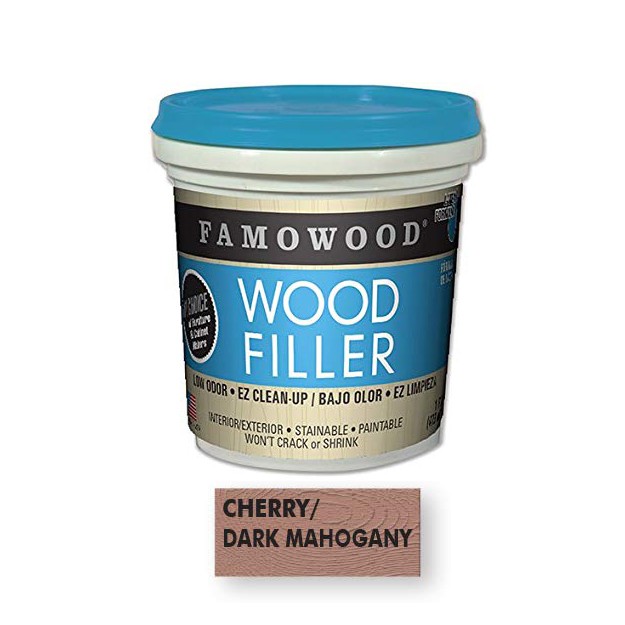 Famowood Wood Filler Cherry Mahogany 6oz Shopee Singapore
