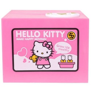 Hello Kitty Cute Steal Coin Music Bank Money Saving Box Gift #1