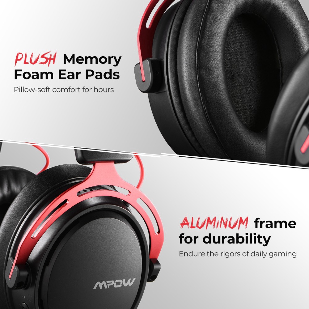 mpow air 2.4 ghz wireless gaming headset