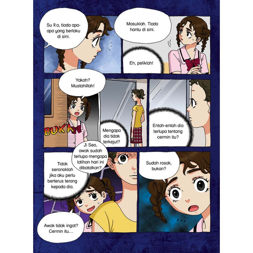 Shop Malaysia Funbook Comic World Scary Ghost School Story Story In School Shopee Singapore