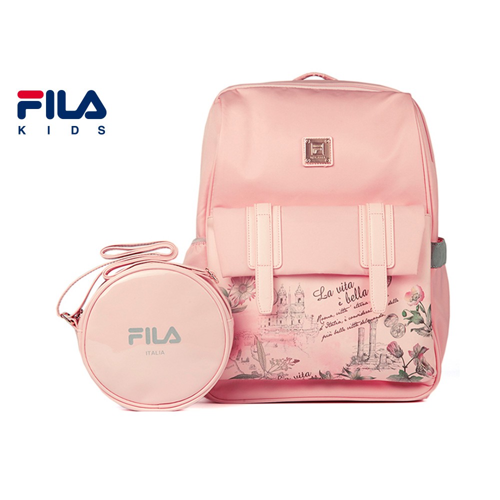 pink fila backpack