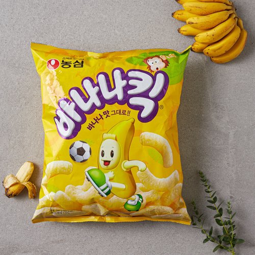 [NONGSHIM] Banana Kick 140g Shopee Singapore