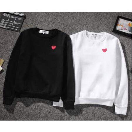 cdg play sweater