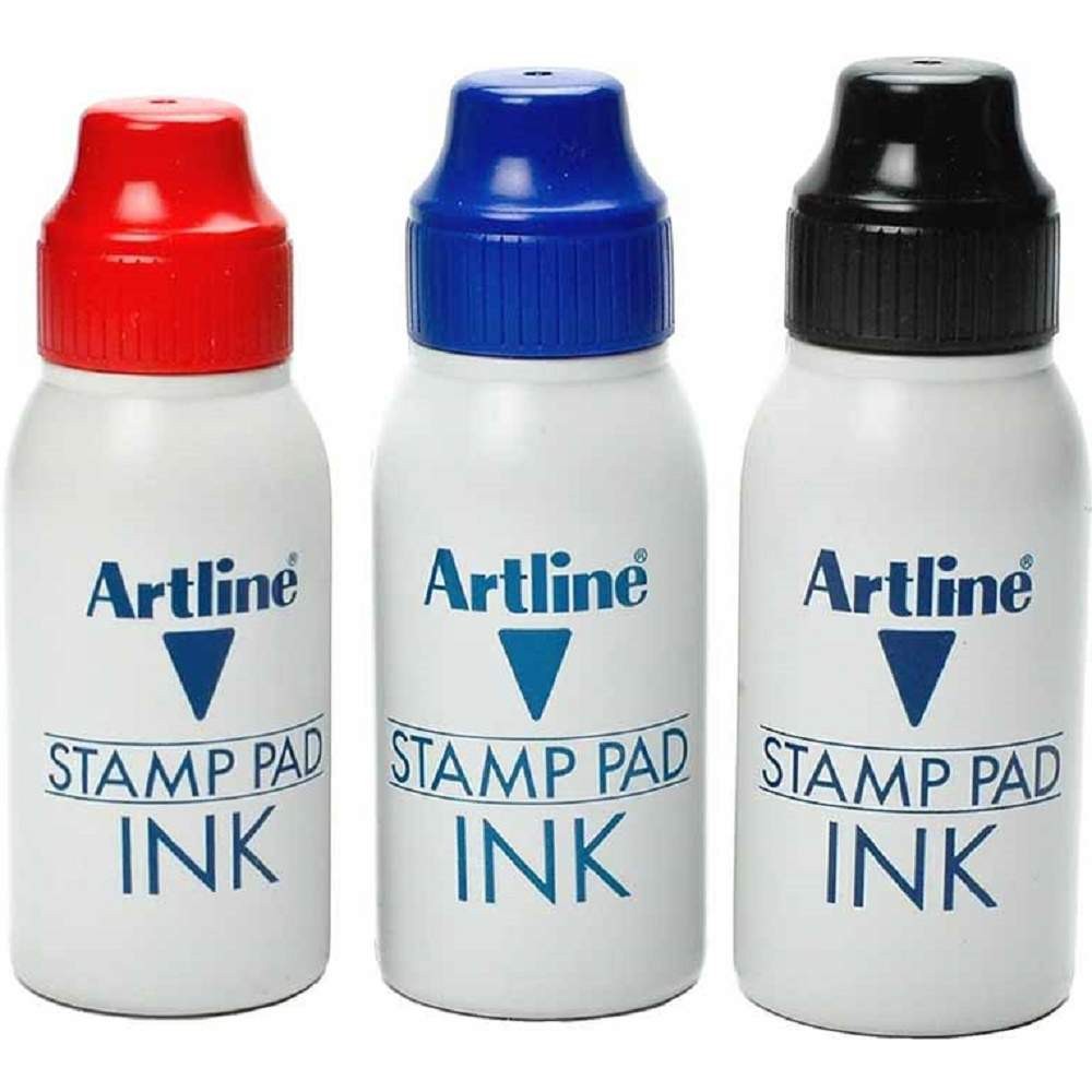 Shop Malaysia Artline Refill Stamp Pad Ink 50c C Mls Shopee Singapore