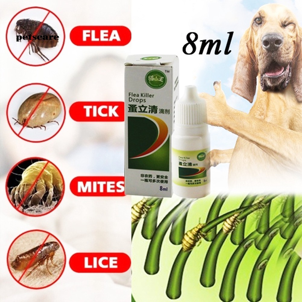 can i use cat flea drops on my dog