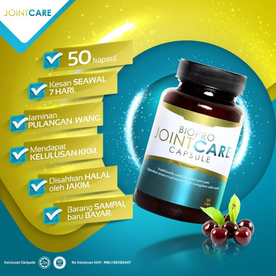 Ubat Sakit Lutut Dan Sendi Joint Care Original Hq Shopee Singapore