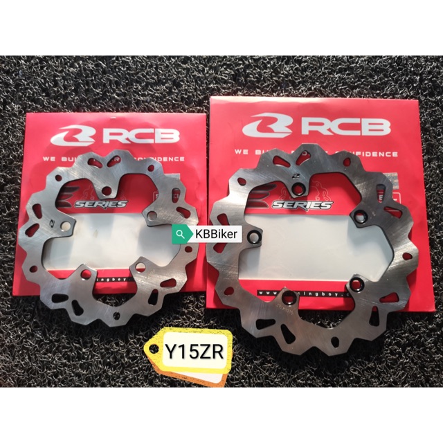 Rcb Disc Plate E Series Yamaha Y15zr Front Rear Racing Boy Y15 Racing Boy Shopee Singapore