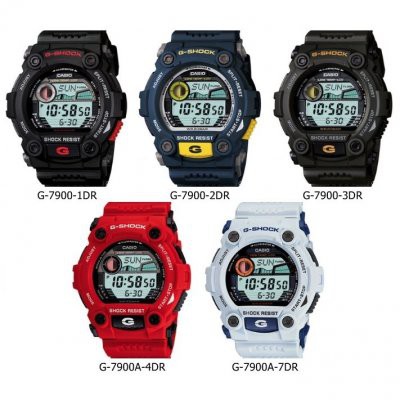 g shock g7900 red