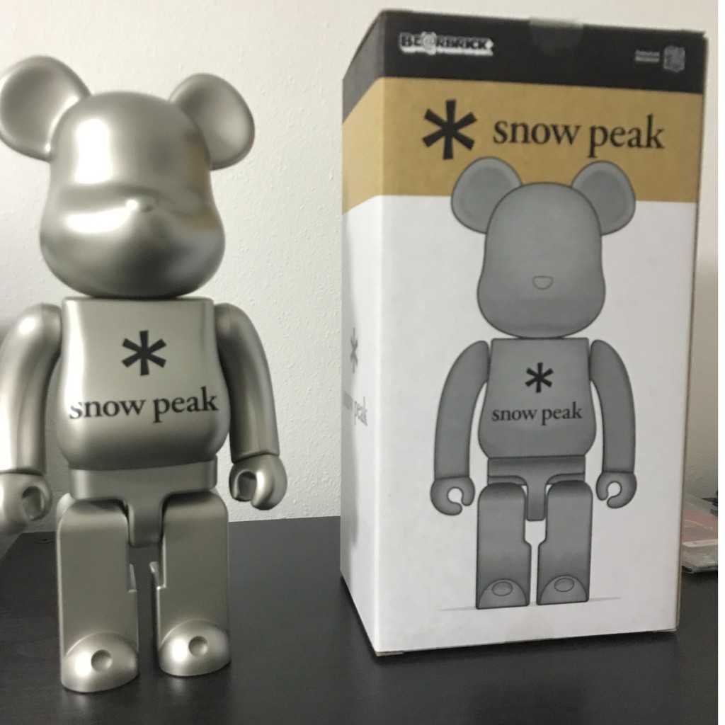 BE@RBRICK snowpeak スノーピーク ベアブリック 400% - library