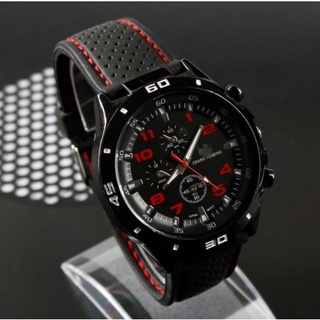 New Mens Watch Fashion Luxury Waterproof Stainless Steel Silicone Band Sport Watches