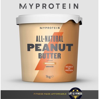 Peanut Butter MyProtein 30% Protein 1KG (Crunchy/Smooth/Organic Smooth)