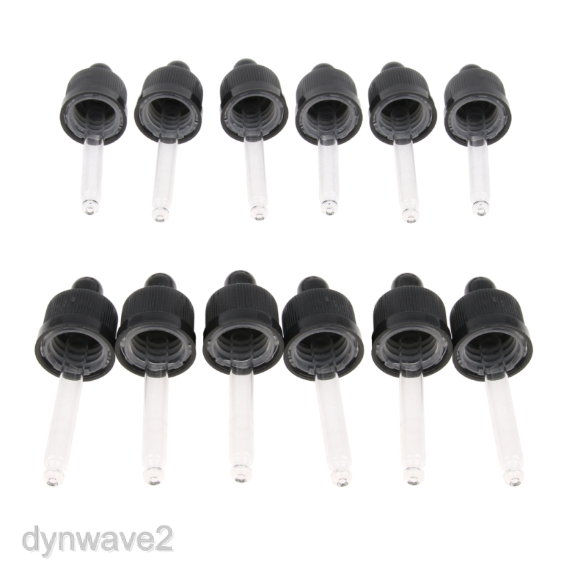 Dynwave2 Plastic Glass Liquid Dropper Pipette Caps For 15ml Essential Oils Bottles Shopee Singapore