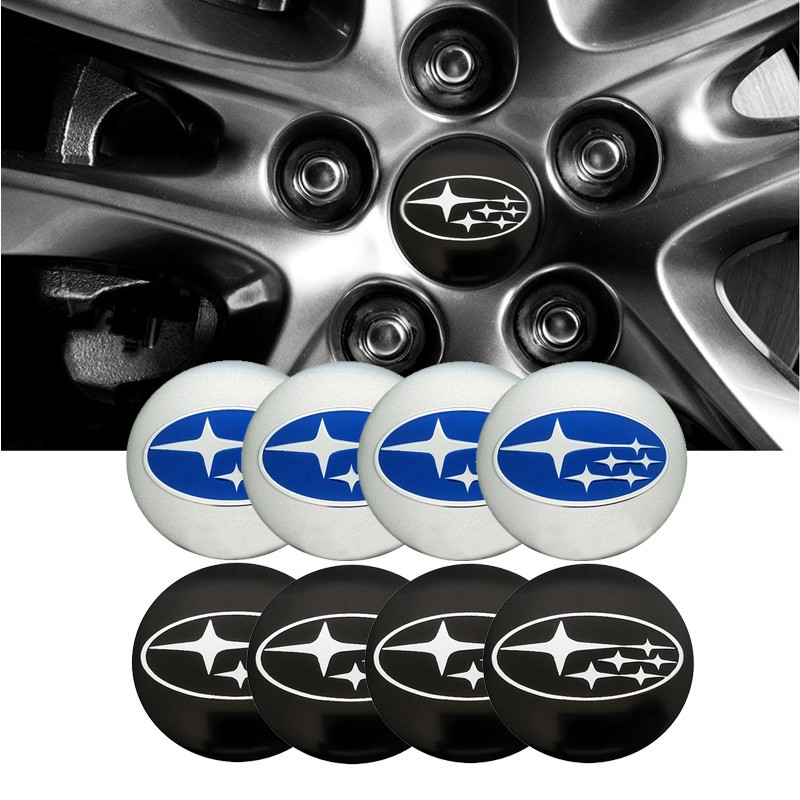 subaru wheel centre caps