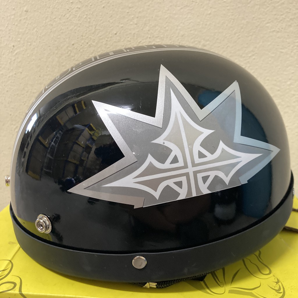 Shop Malaysia Mhr Iii Design Helmet Kura Half Cut Steng Free Visor Topi Keledar Motosikal Shopee Singapore