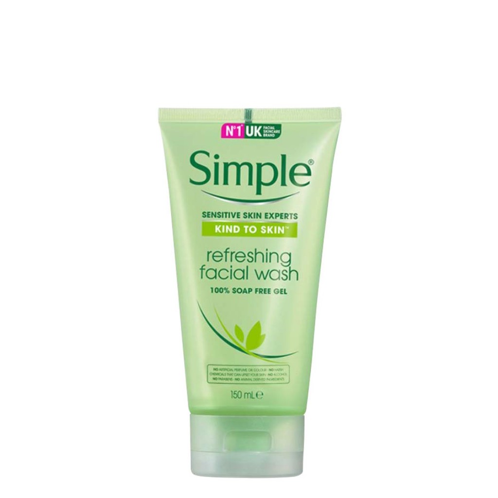simple green face wash