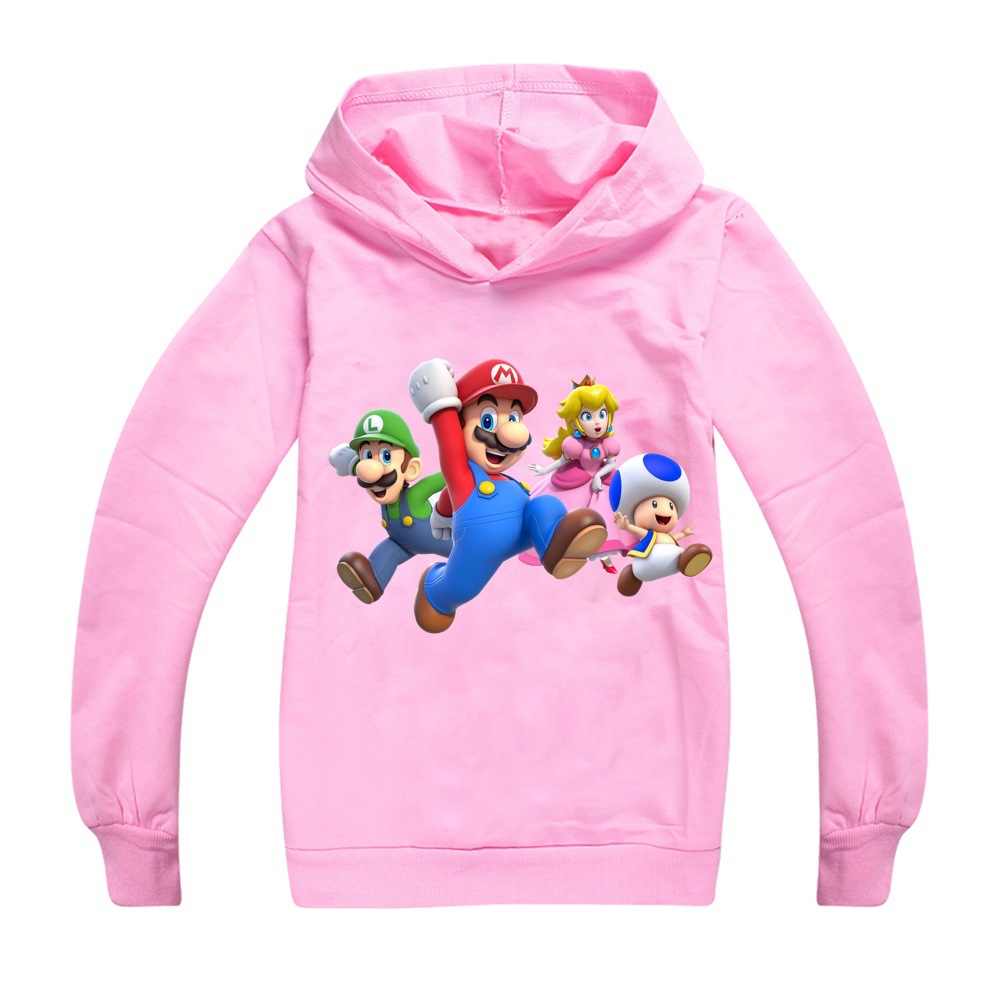 kids mario hoodie