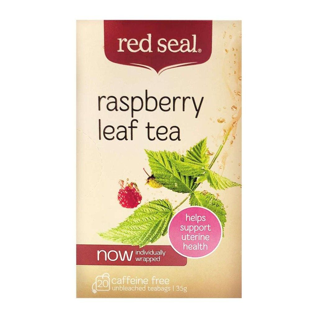 [ Bundle of 2 ] Red Seal Herbal Raspberry Leaf Tea 20S - by Optimo