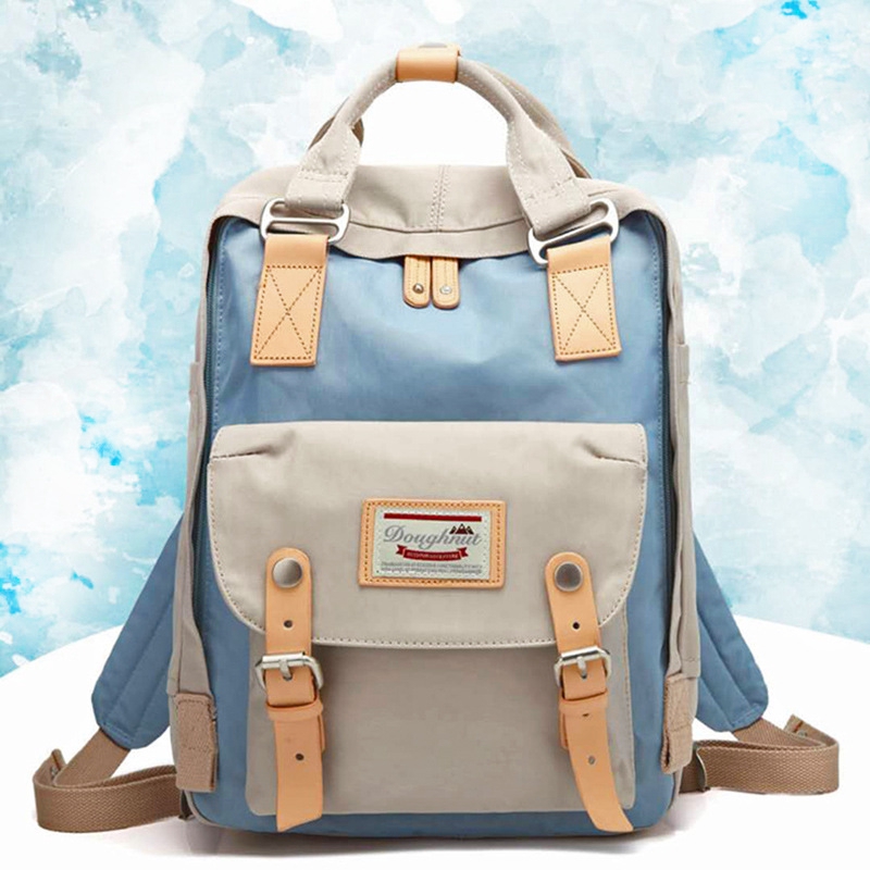 doughnut macaroon ivory & light grey backpack