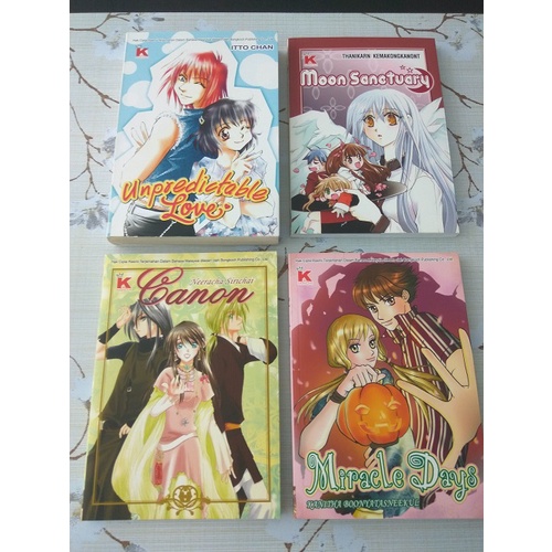 Preloved Manga Languages Malay Translation From Thailand Canon Miracle Days Moon Sanctuary Unpredictable Love Shopee Singapore