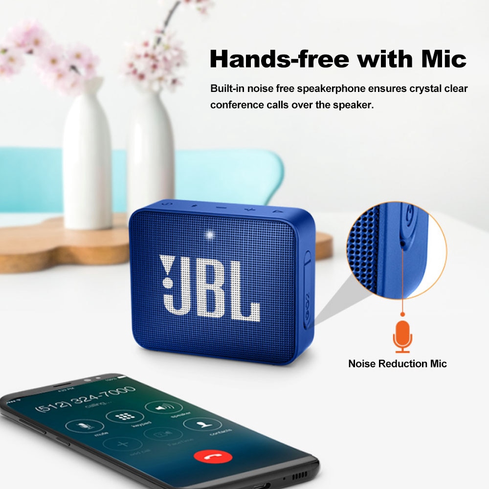 jbl go 2 microphone