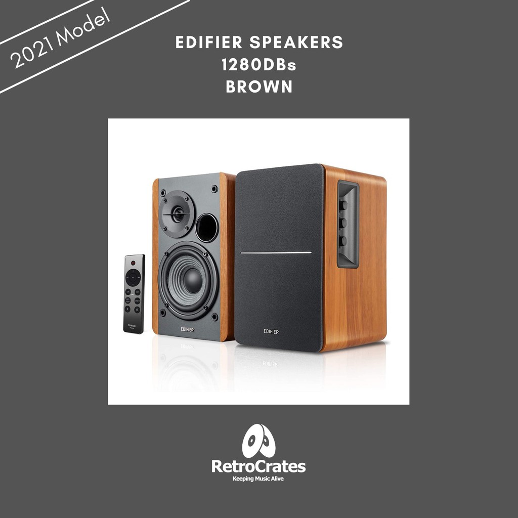 Edifier R1280DBs Active Speakers with Subout & Bluetooth 5.0 **New