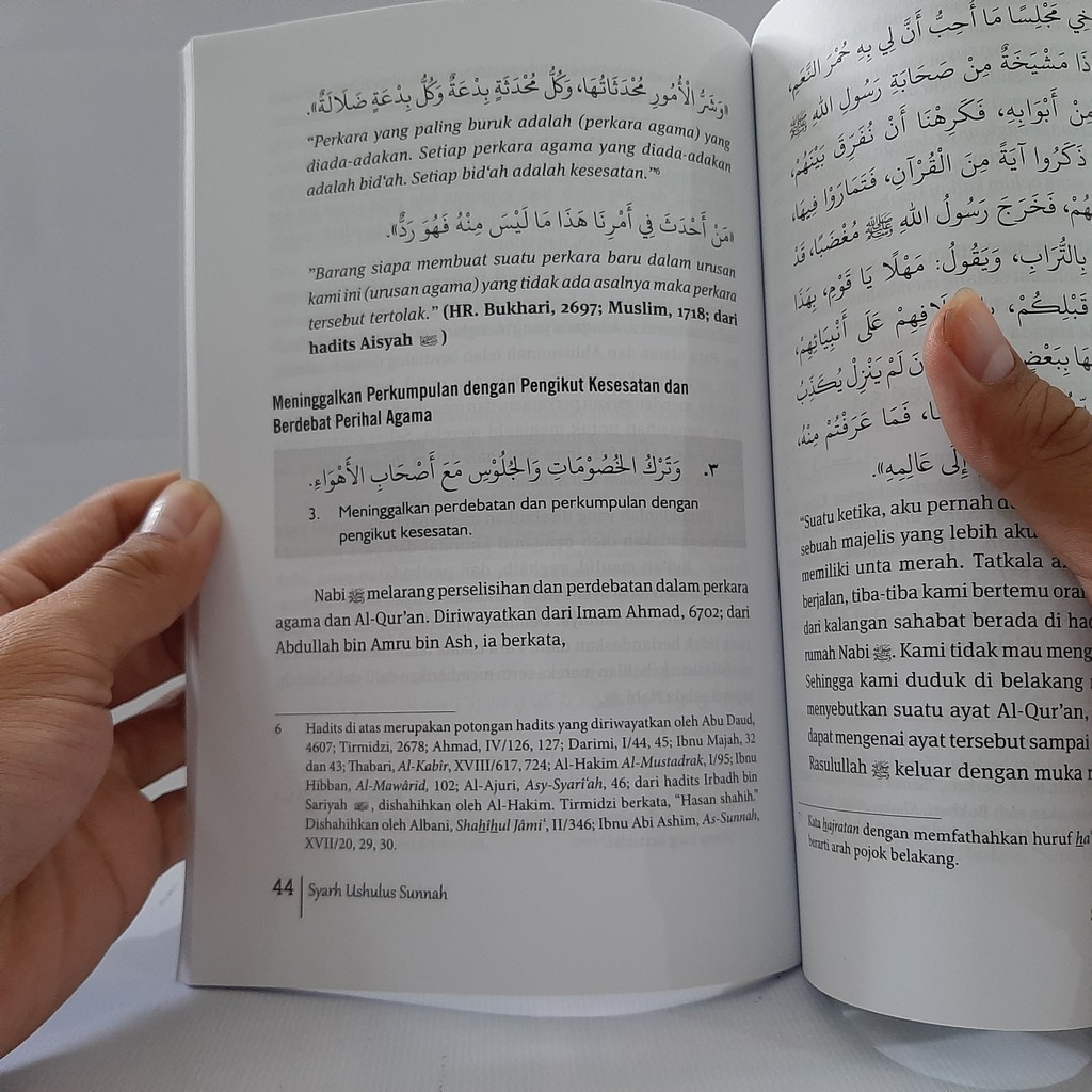 Sharah Ushulus Sunnah Al Qowam Shopee Singapore