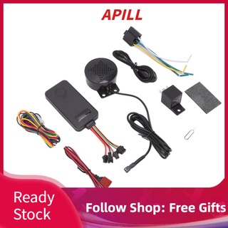 Apill Car Tracking Device GPS Positioner Remote Control Over Speed Alarm with Speaker for Vehicles