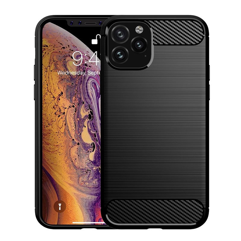 Google Pixel 4 XL 4a Pixel 3a 3 XL 2 XL Shockproof Soft Silicone TPU Frosted Hybrid Fiber Carbon Case Cover