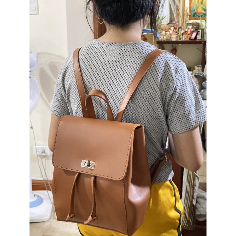 Marikina Bags Diana bagpack in Pu Leather