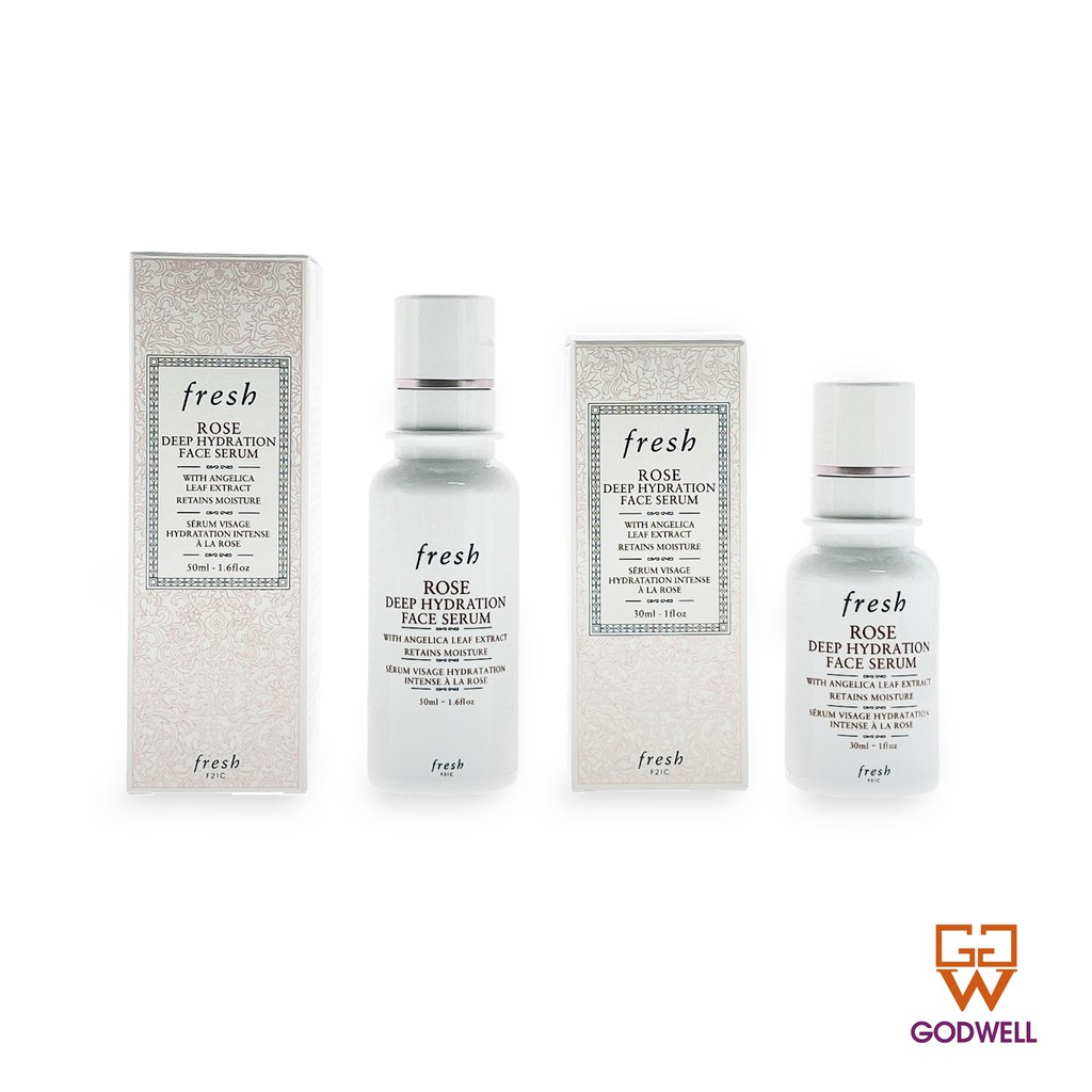 rose deep hydration face serum